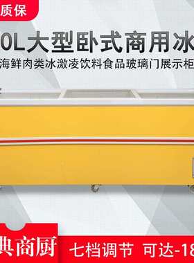 冰箱冰柜小型立体欧式保鲜商场点菜岛柜火锅店餐饮酒店奶茶店饮料