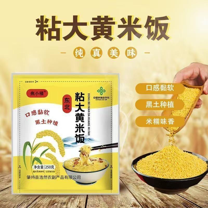 正宗东北大黄米焦小福粘大黄米饭粘米粥糯小米粽子黄米五谷杂粮