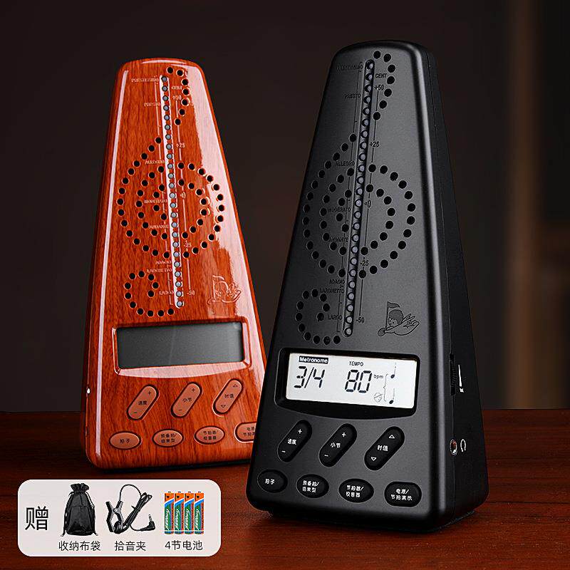 小天使220电子节拍器人声数拍乐器通用钢琴架子鼓吉他古筝调音器