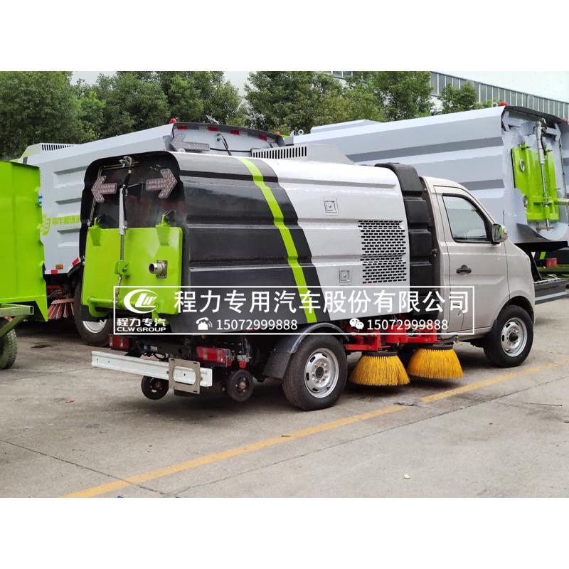 清公路车洗雾长安清运车垃圾小型环卫清扫车扫扫路洗车路面道路炮