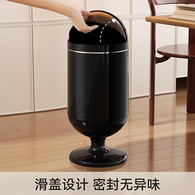 高脚垃圾桶不弯移腰可动高YM.7290-感家厨房客厅大容量大级号收用
