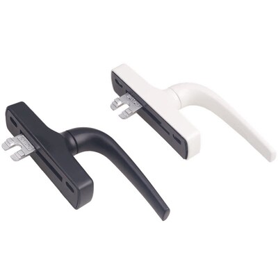 KINLONG朗门窗坚五金断桥铝悬把手内开内倒上窗锁外推窗把手内开