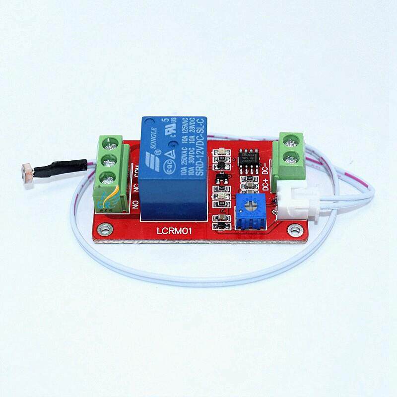 光敏继电器模块/光敏电阻传感器模块/光控开关/光线检测开关/5,12