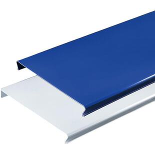 长条型铝扣板吊顶G型C型S型加油站防风铝条扣吊顶天花铝合金材料