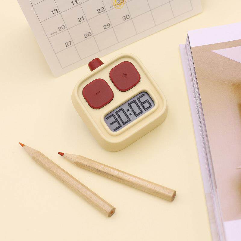 黑白客机器人计时器|小学生儿童自律学习秒表定时管理时间提醒器图片