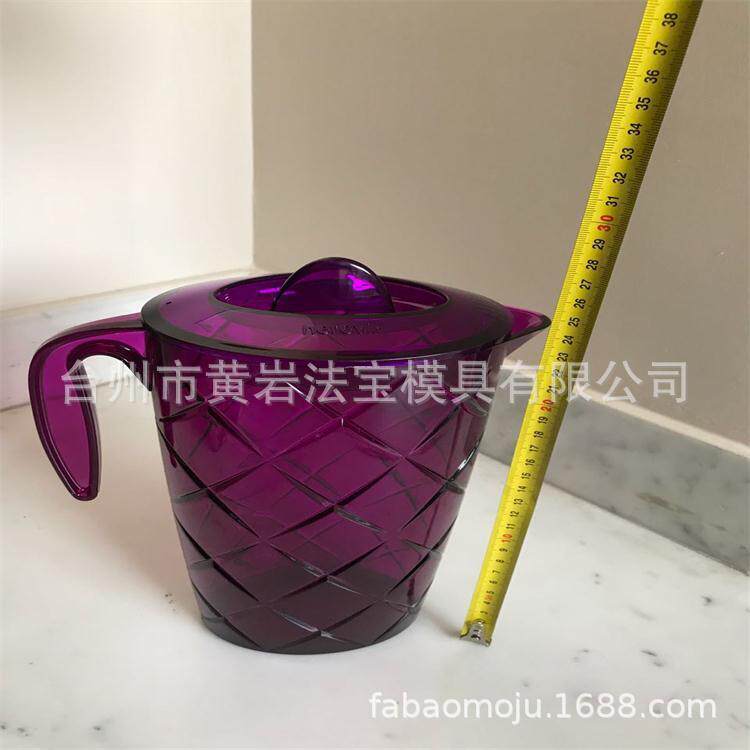 大容量塑料冷水壶凉水壶耐热耐高温家用带刻度量杯冷水壶模具