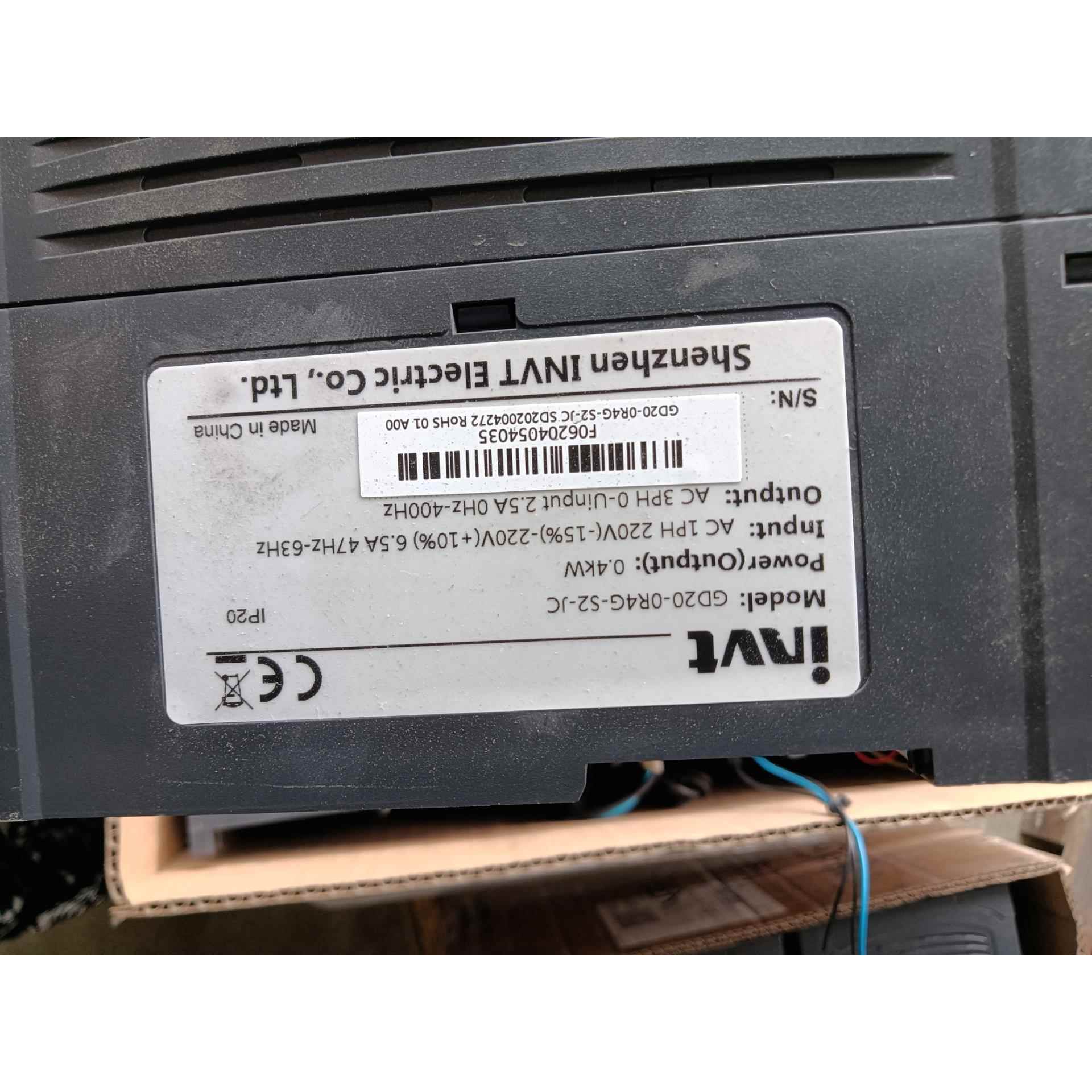 议价英威腾变频器 GD20-0R4G-S2-JC 220V 0.
