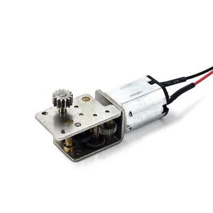 库存精品N20涡轮蜗杆减速电机3.7V20转3D打印机DIY科技制作带引线