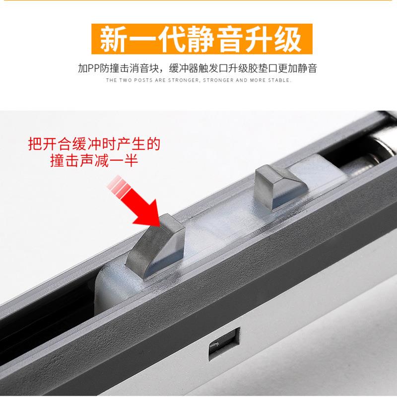 推4轮单杆拉轮滑缓冲门阻液压移门滑轮滑道轨道配件吊轨吊轮吊拉