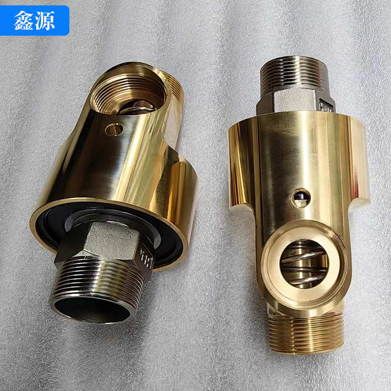 现货批发多通路黄铜阻燃气动旋转接头 HS-X双向内管旋转式旋转接