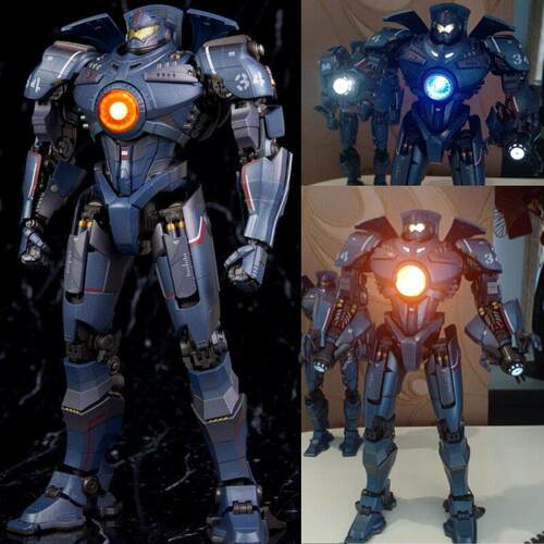 NECA环太平洋危险流浪者机甲模型儿童可动发光玩具手办机器人礼物