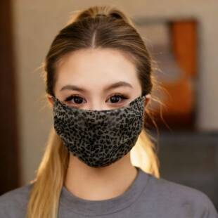 口罩男女明星网红夏季立体时尚黑色针织防尘透气棉冰丝防晒可水洗