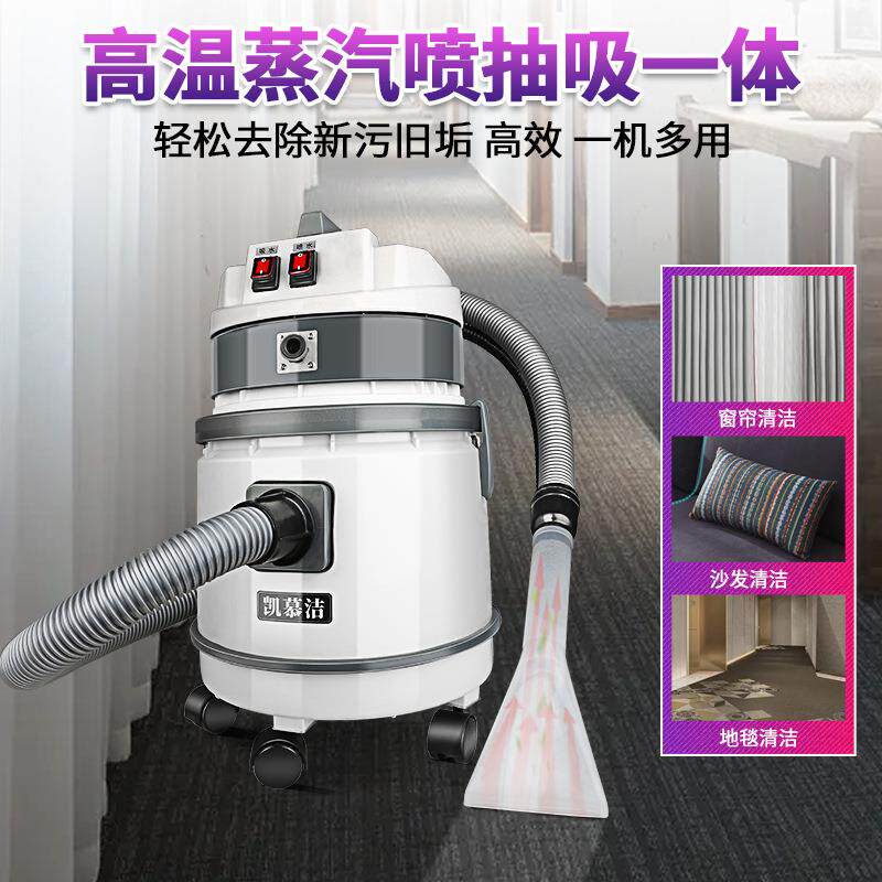 高温蒸汽喷抽一吸体帘清洁机多能布艺沙发功窗床垫清洗机酒店298