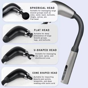 Smart Massage Gun Electric Massager Massage Hammer Rechargea