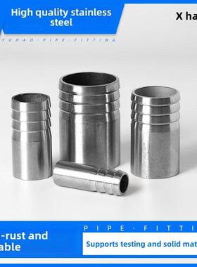 304不锈钢宝塔接头焊接水管软管皮管螺纹管转接头3/4分钟6分钟1英