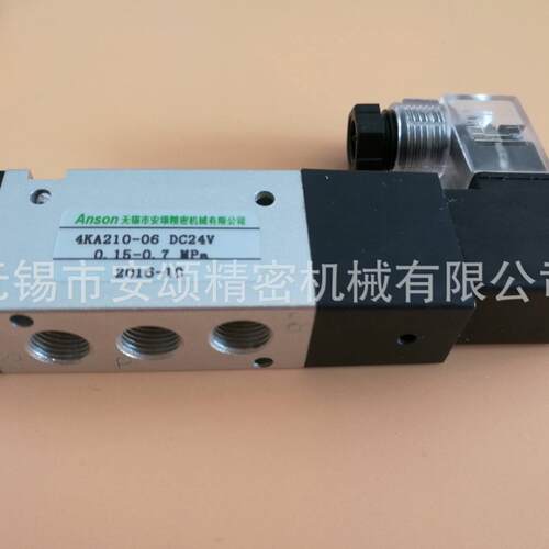 4KA210-06 DC24V电磁阀国产4KA210-06-B AC220V 4KA310-M1