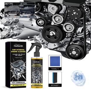 homonth Car Engine Cleaner, Non-Dismantling Cleaning Agent f