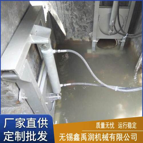 一体化智能截流井雨水污水分流井不锈钢液压式截流井设备