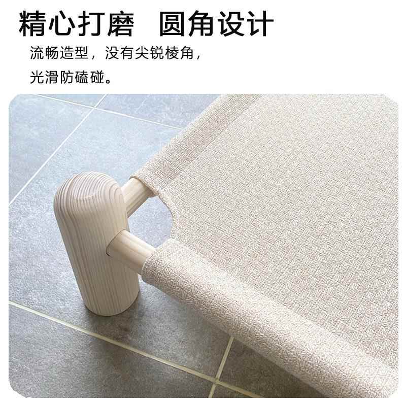 狗狗吊床物木床狗床CJCKXJCZ实木款斗觉睡行军床泰迪床法离地猫吊