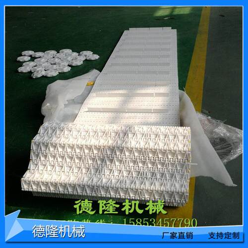 食品机械用塑料模块网带加工RTB滚珠网带pom网带过滤板配件可转弯