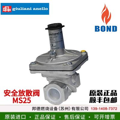 意大利原装进口朱利安尼giuliani anello放散阀泄压阀MS20,MS25