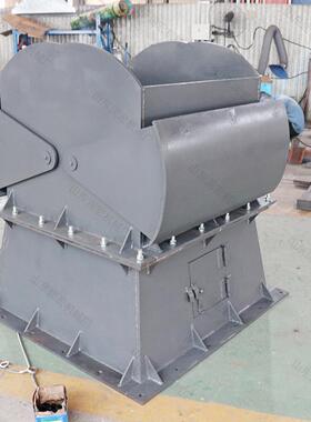 矿用腭式闸门物料闸口电液推杆控制齿轮联动闭合ESZM扇形腭式闸门