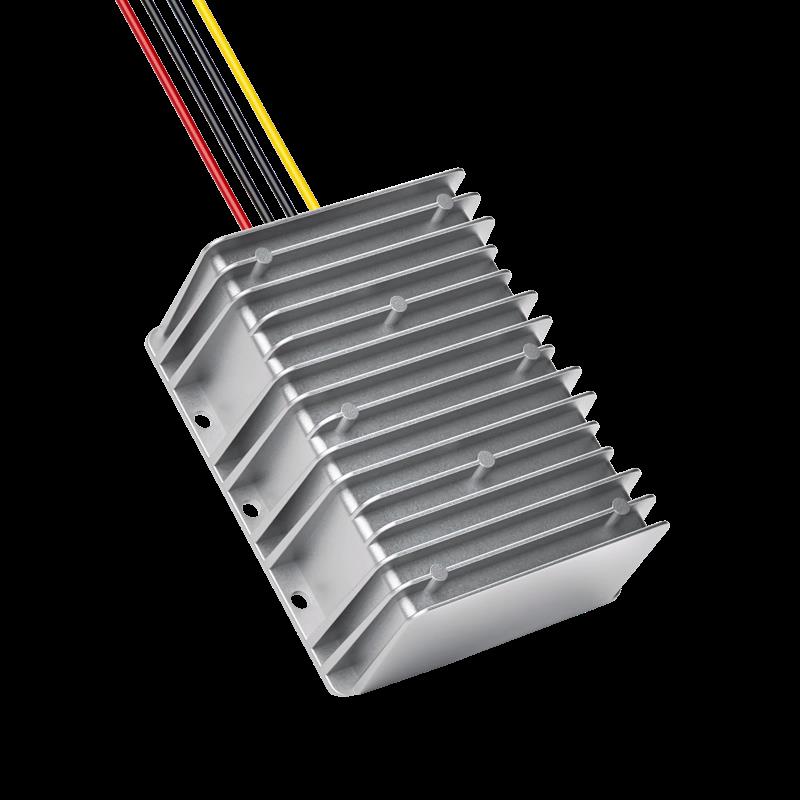 易稳车载10-36V转12V/24V稳压器DC转DC升降压电源稳压模块30A-50A