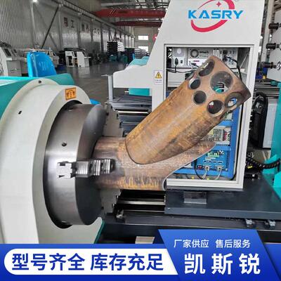 钢结构金属圆管等离子下料设备五轴数控相贯线切割机支持tekla