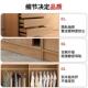 实木柜家用室1小户型卧推拉门柜子衣出租房用式 现 中移门衣橱新款