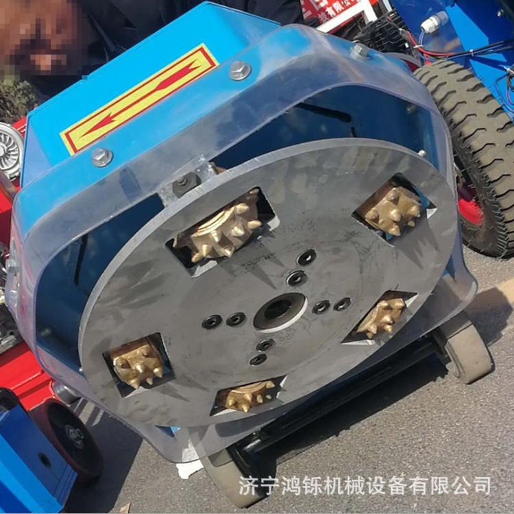 大底盘手推凿毛机 电动快速工业混凝土地面凿毛机 新款凿毛机