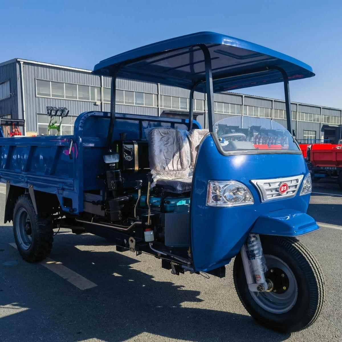 全-NOA新柴P油三轮车农用25H三开门拉粮车23吨筑工地拉建沙石三轮