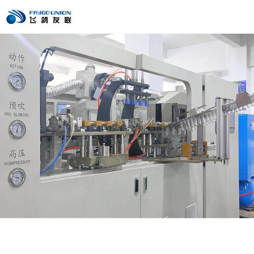 新品吹速全自动吹瓶机塑料洗高衣液PE水T矿泉瓶一405出四制瓶机塑