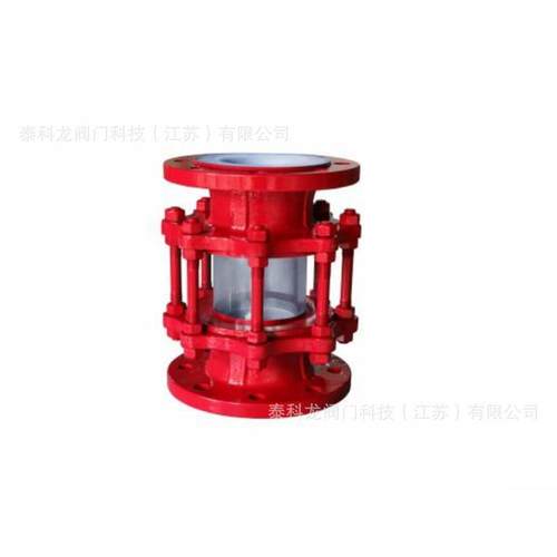 SY4 GL41PTFE FEP PFA F501衬氟Y型法兰过滤器