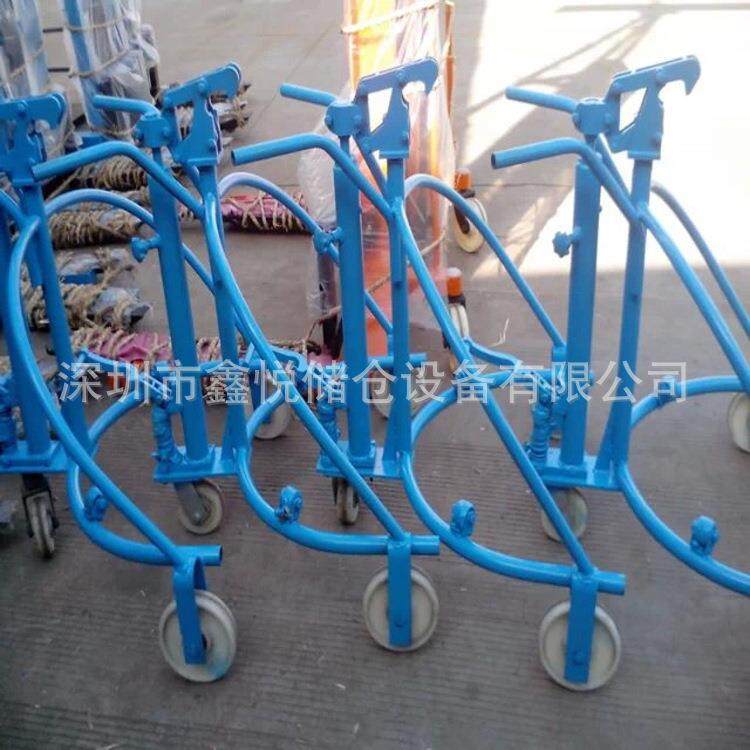 手拉油桶搬运车 咬嘴油桶倒料车塑料桶铁桶装卸车手推油桶车