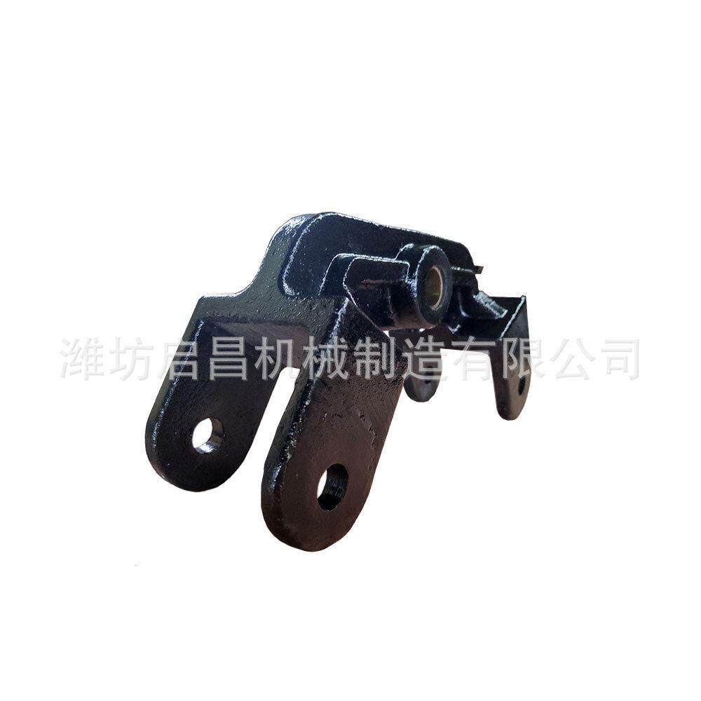 拖车双轴板簧重型连接件 房车拖车板簧配件连接器