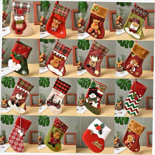 Christmas Christmas socks Christmas candy socks圣诞袜
