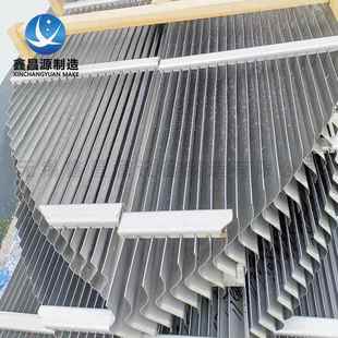 置 标准型脱硫湿电除尘除雾装 不锈钢除雾器 2205屋脊折流板除雾