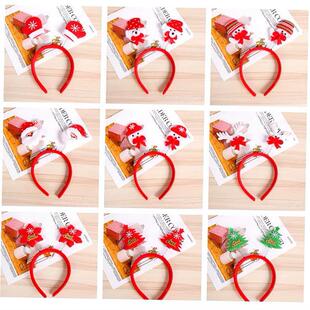 Christmas antler headband Party hair accessory elk bobby pin