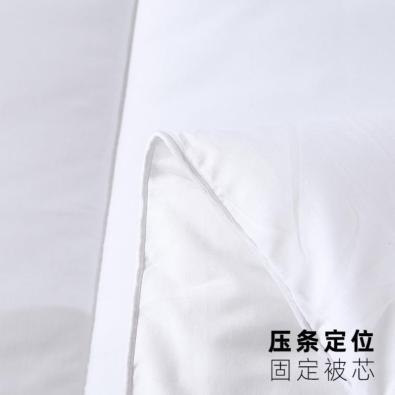 酒店被芯白色宾馆床上用品羽丝绒被子被褥春秋四季被冬被厂家