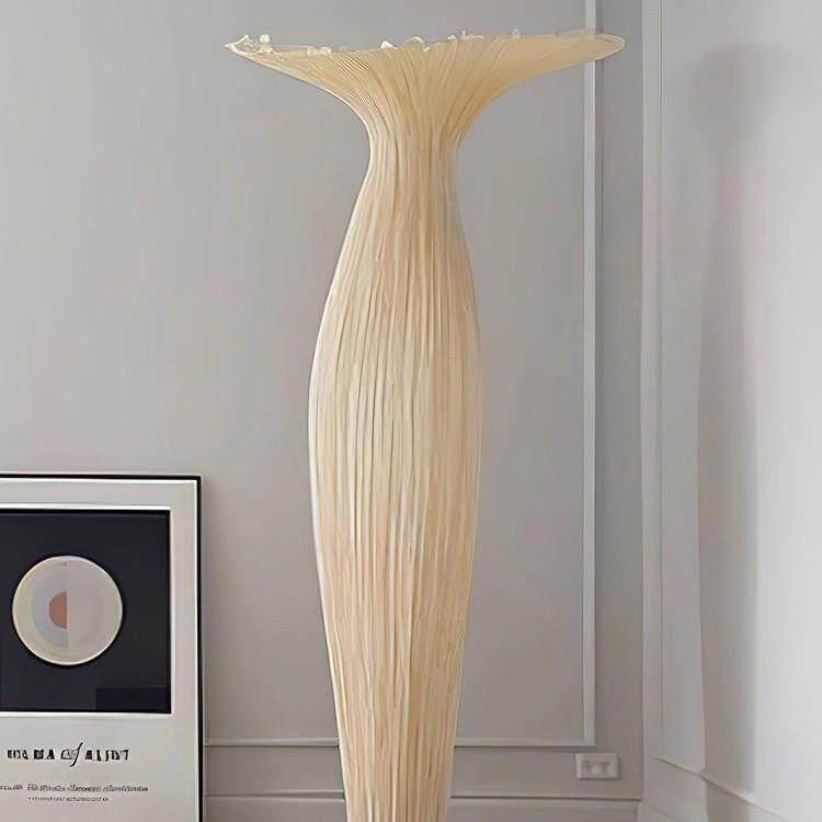客厅花瓶装饰落地灯北欧风沙发旁氛围卧室立式简约艺术创意布艺灯
