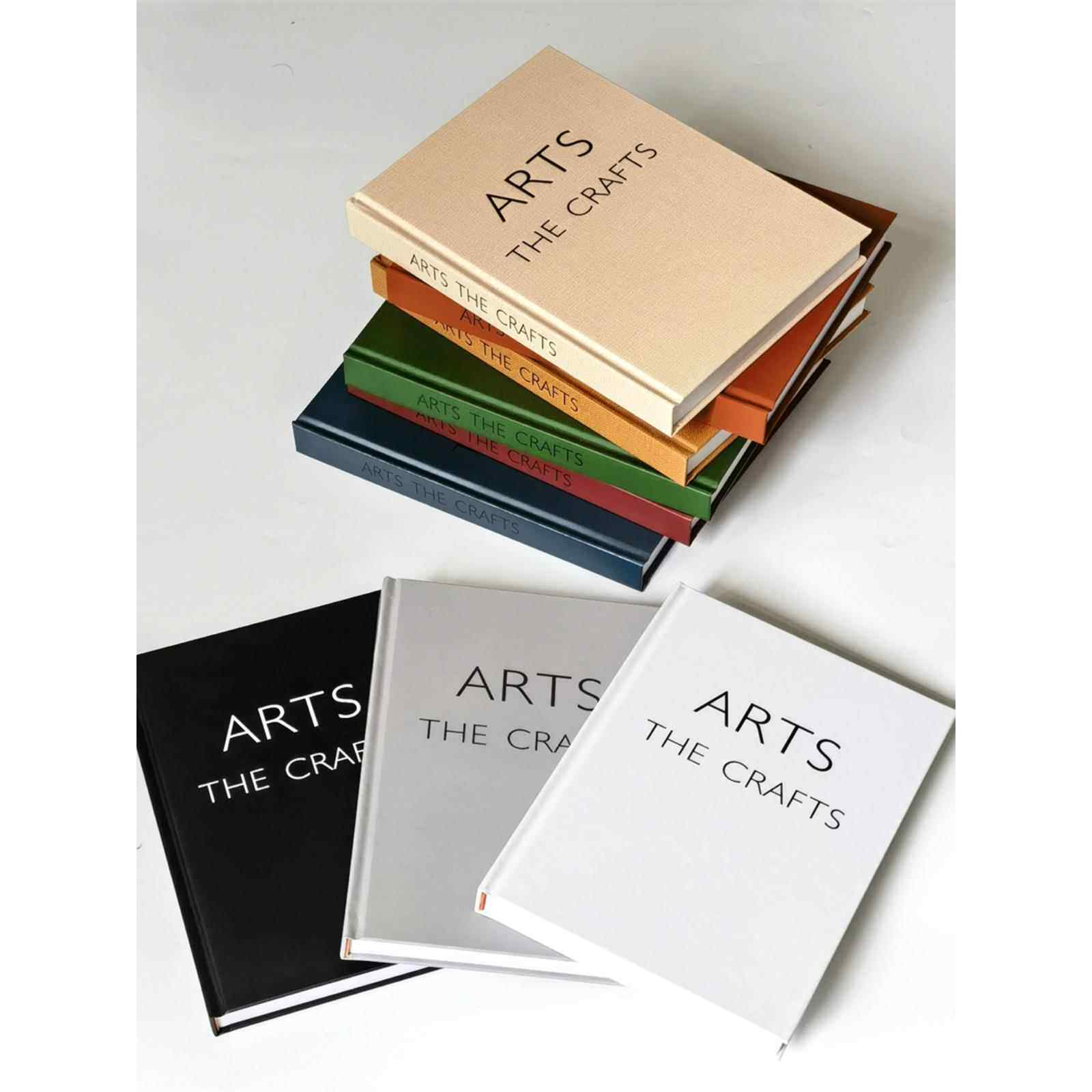 精装英文仿真书摆件样板间书房书柜轻奢软装饰品ARTS展厅假书道具