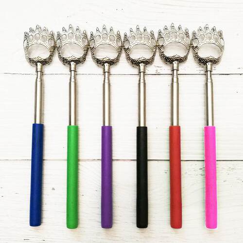Bearable Reach Scratch Helper, Stainless Steel Extendable Ba