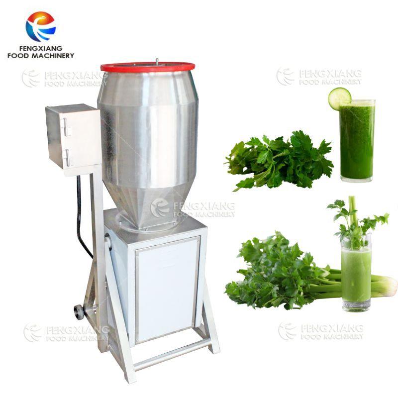 凤翔大容量蔬菜水果打汁机桶式商用果汁蔬菜汁辣椒酱加工设备