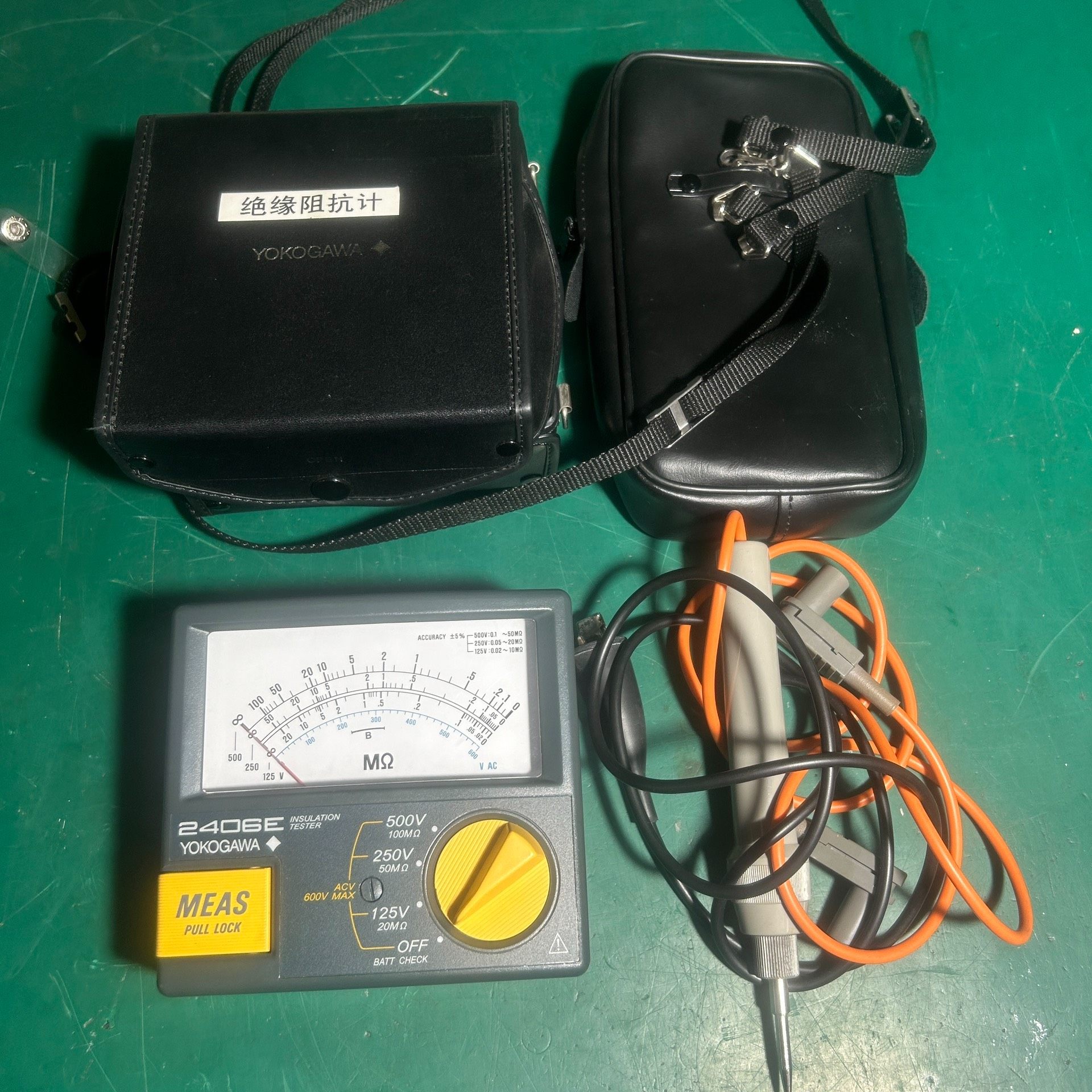 YOKOGAWA横河2406E绝缘兆欧表 绝缘电阻表， 功能