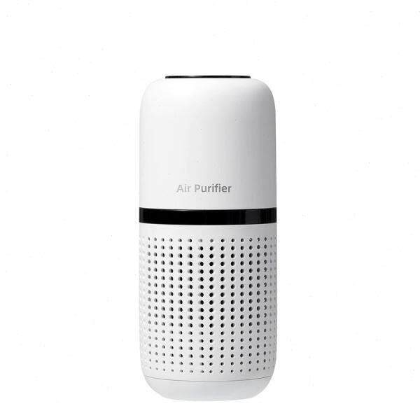 新款跨境P02车载空气净化器 小型迷你桌面负离子过滤除甲醛净化器