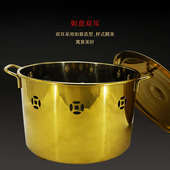 不锈钢聚宝盆烧纸桶家用烧经桶焚化炉祭祀焚烧炉化宝桶元 宝化宝盆