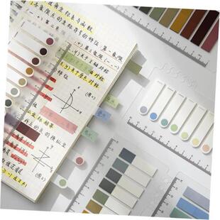 sticky morandi notes索引贴标贴 highlight sticker index label