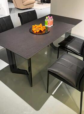 意式高餐椅店餐厅轻M0010奢靠背酒椅子现代简约家用客餐厅软包级