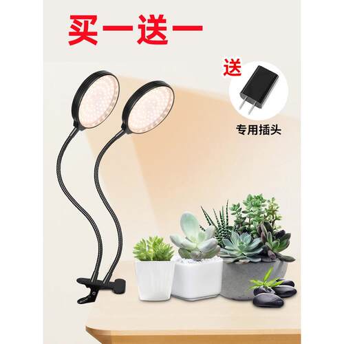 LED植物生长灯盆栽多肉花卉月季兰花暴藻灯彷阳光定时植物补光灯