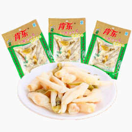 扬州特产肯乐山椒凤爪100g*5包泡椒鸡爪香辣鸡脚熟食休闲零食小吃